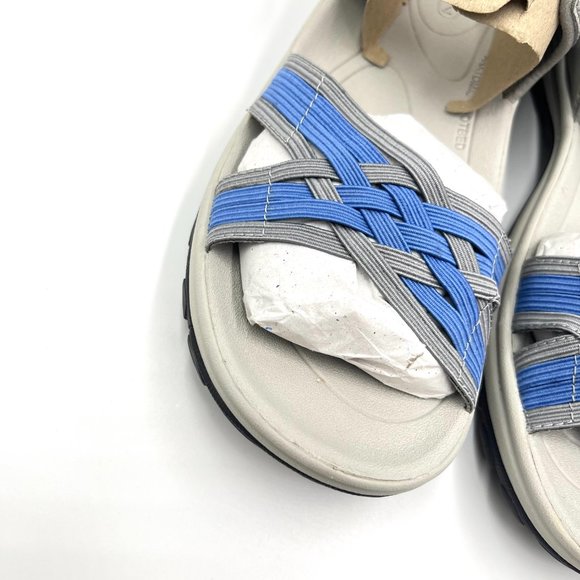 Keen Womens Size 8 Terradora 2 Blue Gray Strappy Open Toe Sport Sandals Shoes‎ - Picture 4 of 14